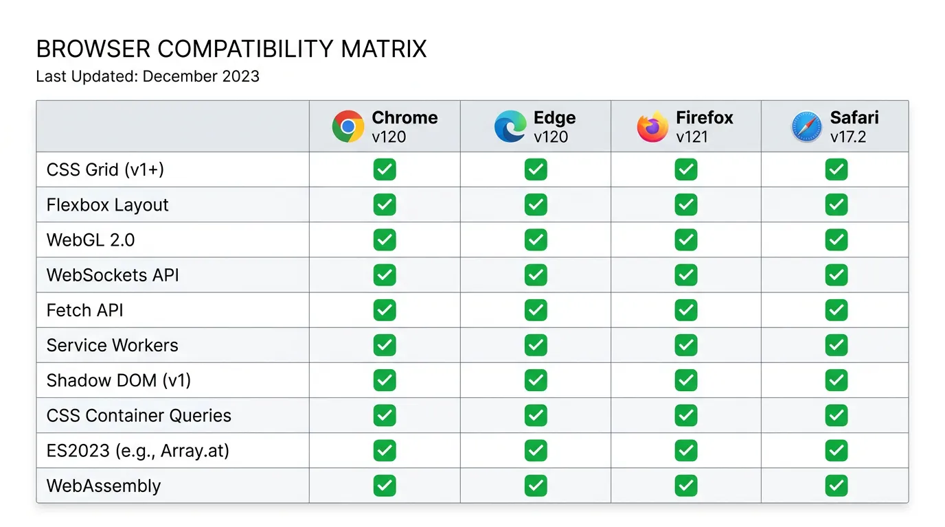 Browser compatibility for WebGPU